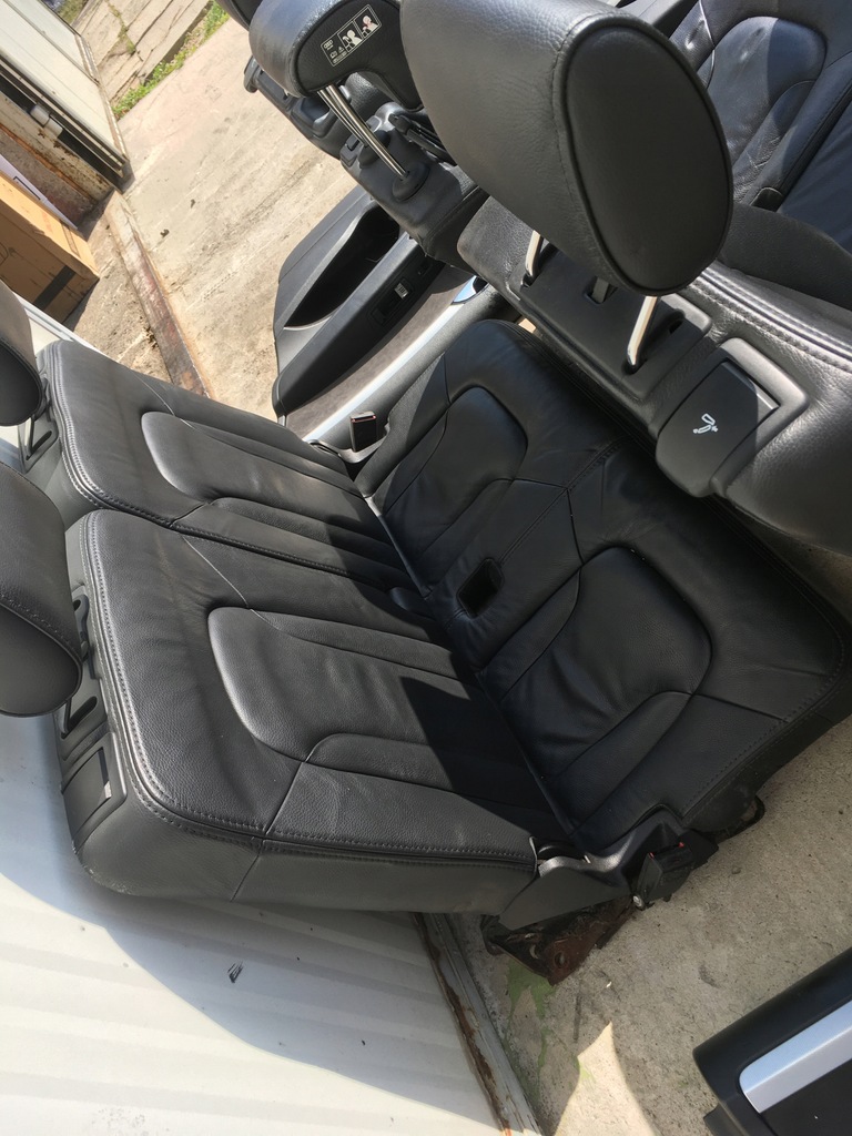 фото №11, Сиденье сиденья заднее сиденье салон audi q7 4l czarna