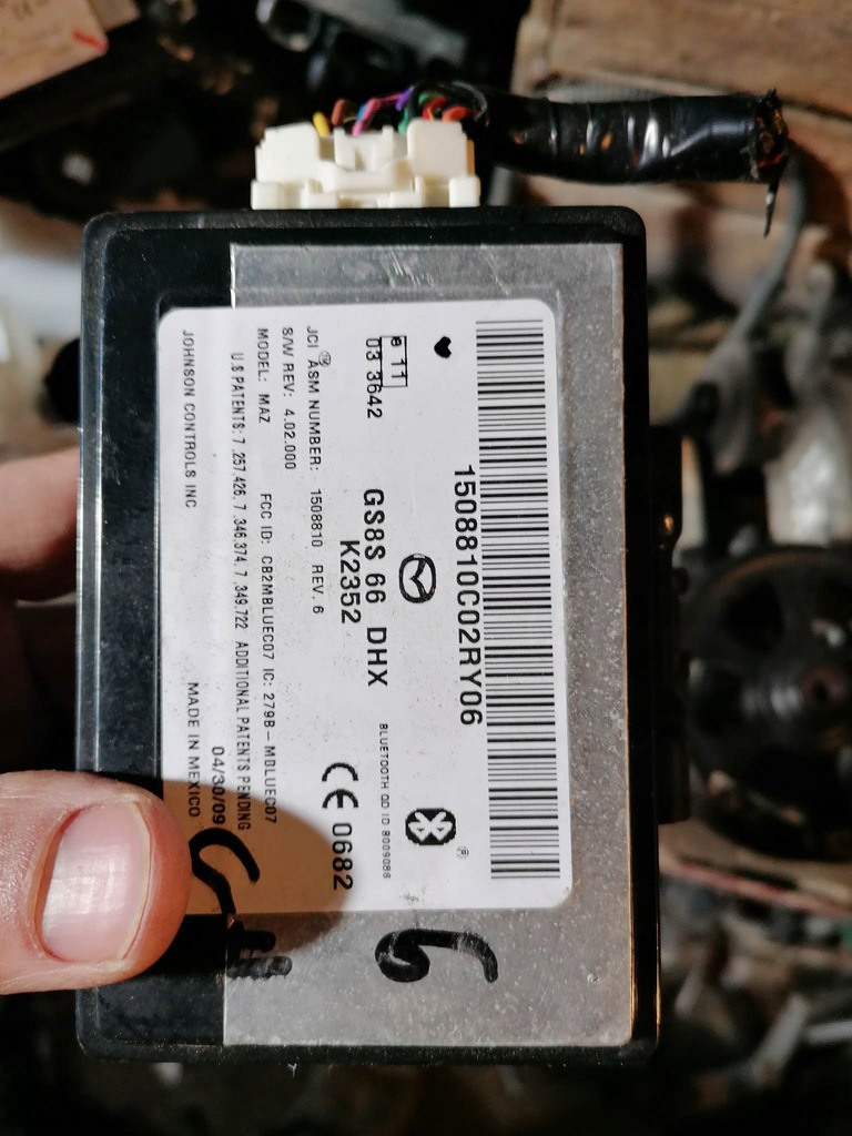 фото №1, Модуль bluetooth mazda6 gh 08-12
