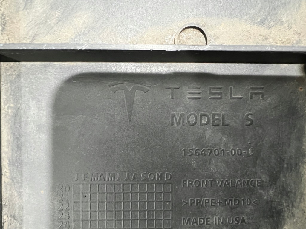 фото №6, Захист нижня плита бампера перед tesla s plaid 1564701-00