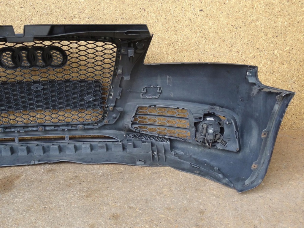фото №10, Audi a3 8p s-line lift 08-12 бампер перед передній решітка радіатора ґрати replika rs3