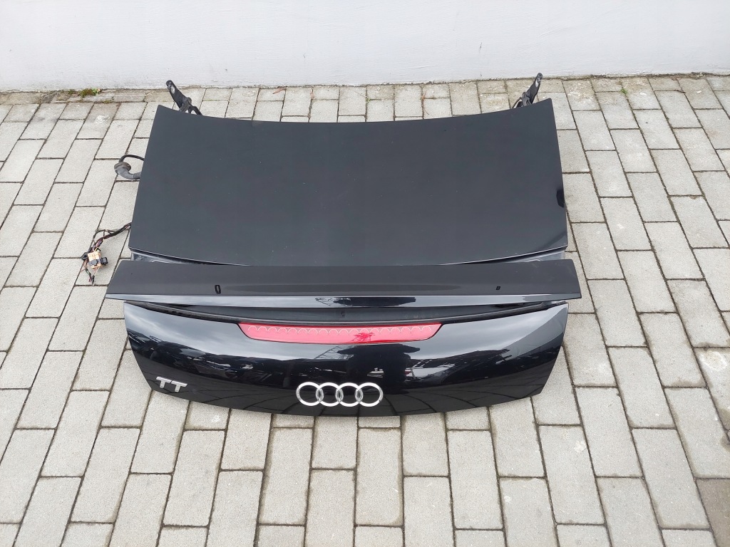 фото №1, Крышка багажника + спойлер задняя cabrio audi tt 8j lz9y
