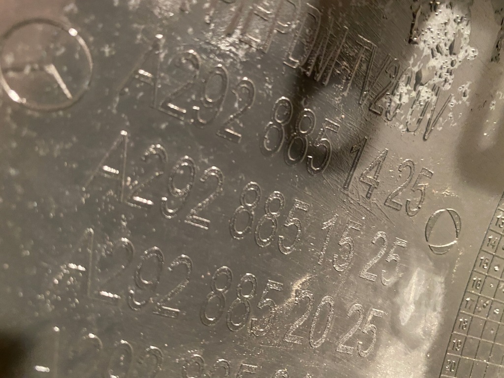 фото №16, Mercedes gle coupe w292 amg диффузор бампер задняя