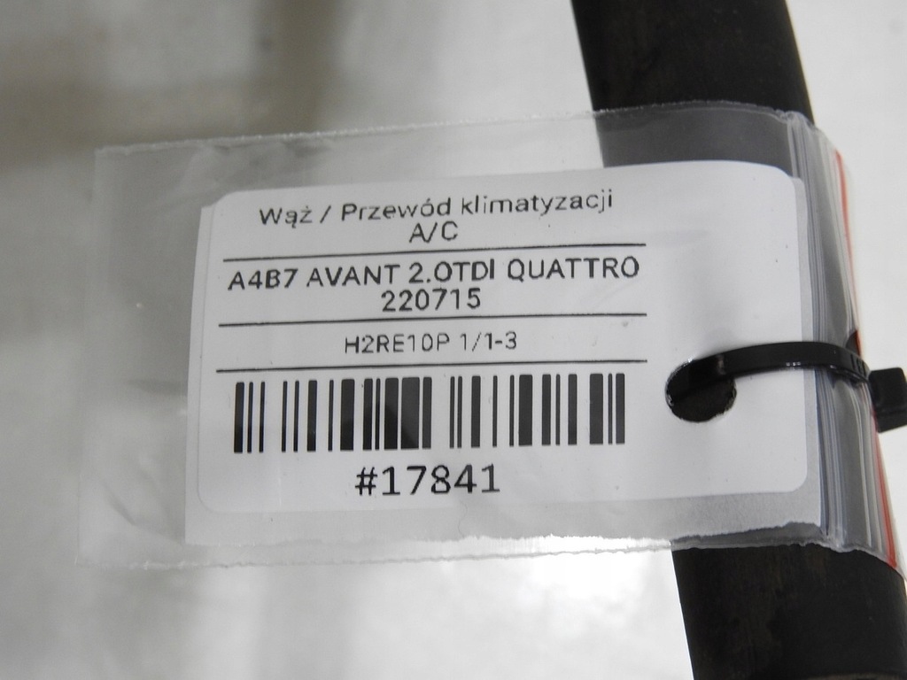 фото №6, Wąż трубка кондиціонера audi a4 b7 2.0 tdi