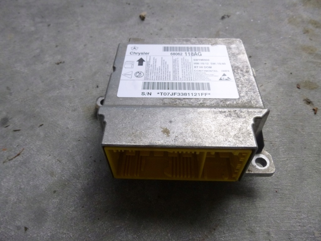 фото №1, Chrysler town country модуль подушка безпеки блок керування