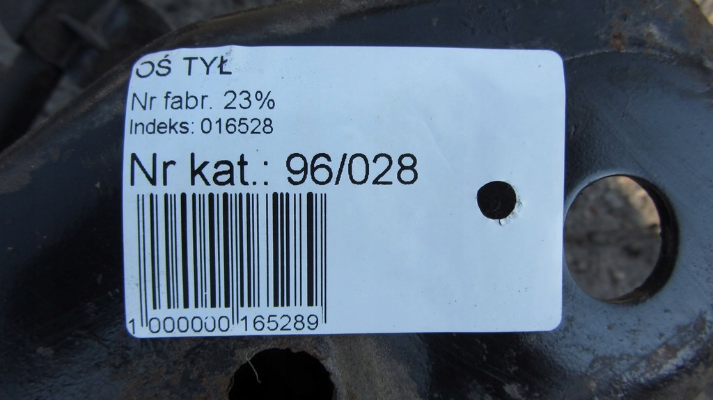 фото №7, Citroen c4 cactus балка підвіска oś задня 13-