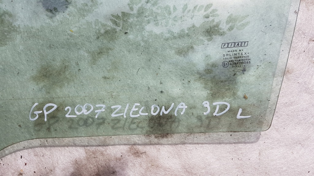 фото №5, Fiat grande punto 05-11 скло двері перед лівий 3d