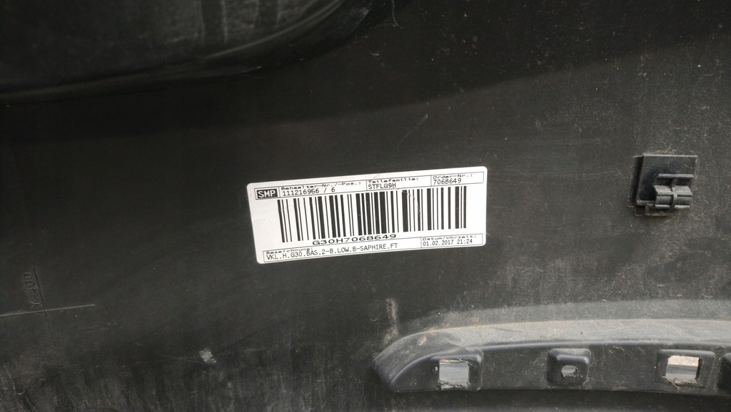 фото №7, Бампер задня задній bmw 5 g30