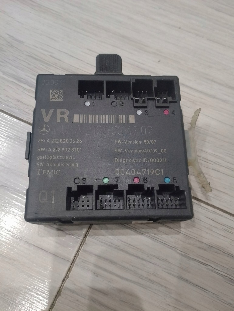 фото №1, Модуль дверь правый перед a2129004302 mercedes w204 w212