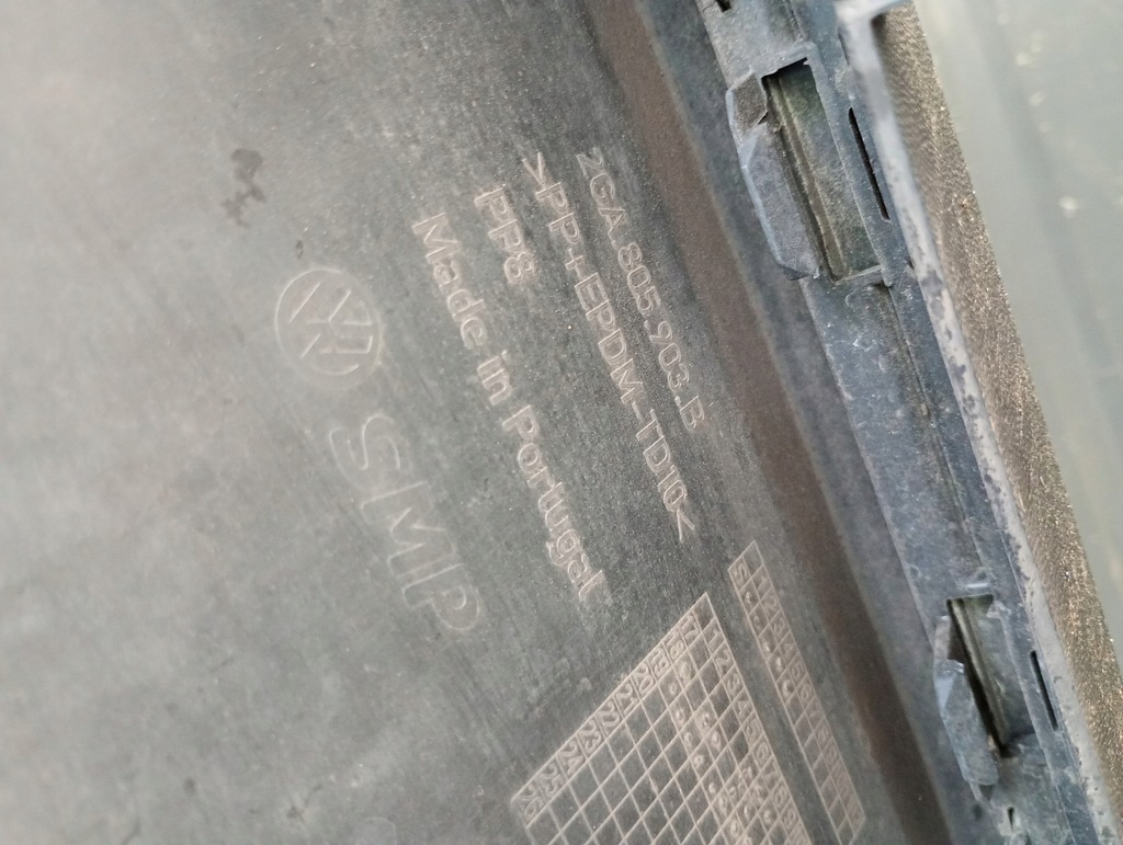 фото №12, 2ga805903b спойлер бампера перед vw t-roc r-line przed lift