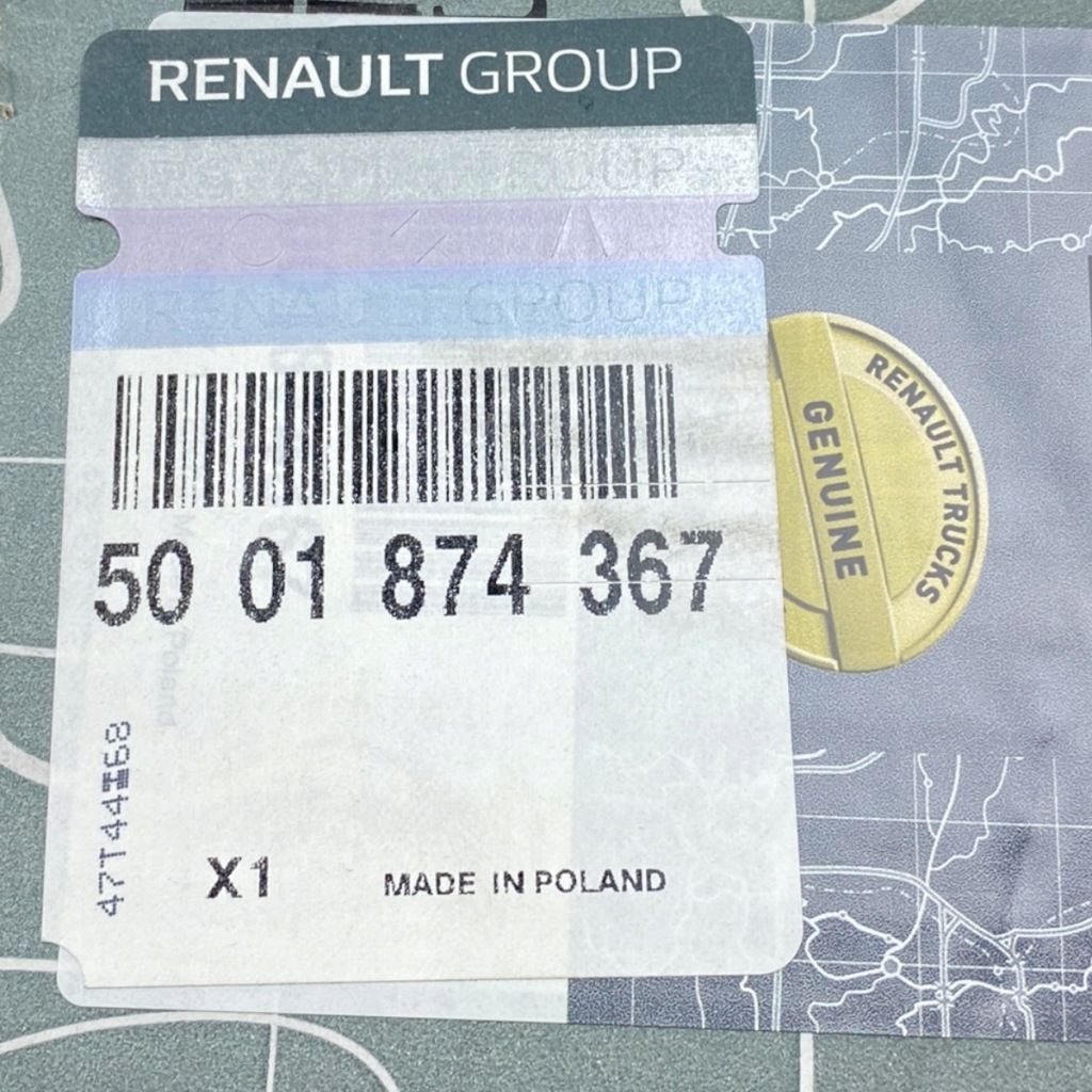 Новий оригінальний номер супорт гальмівний правий перед renault mascott 5001874367 Київ