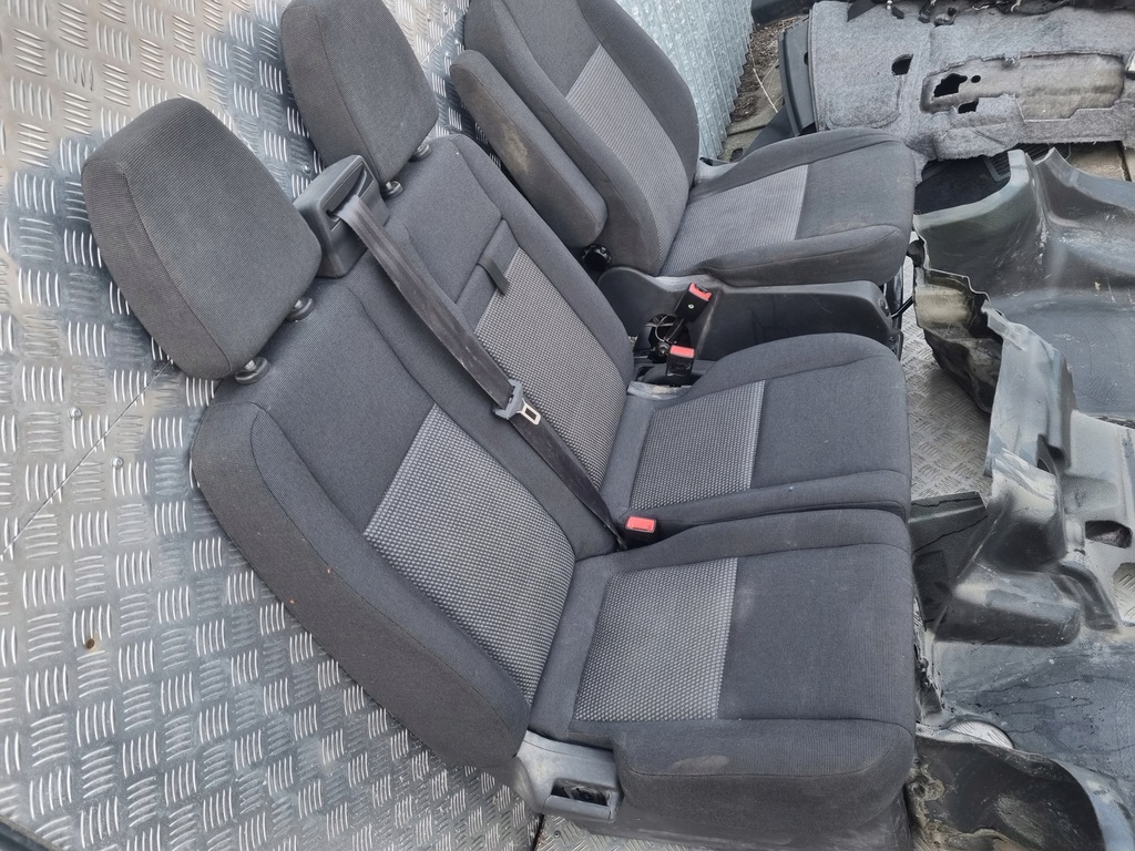 фото №7, Ford transit custom сиденья сиденье коврик 3 пассажирский