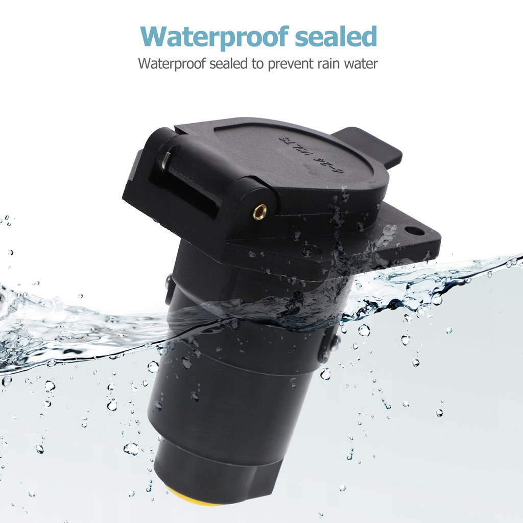 фото №8, Разъём питания прицепа штекер 12 v