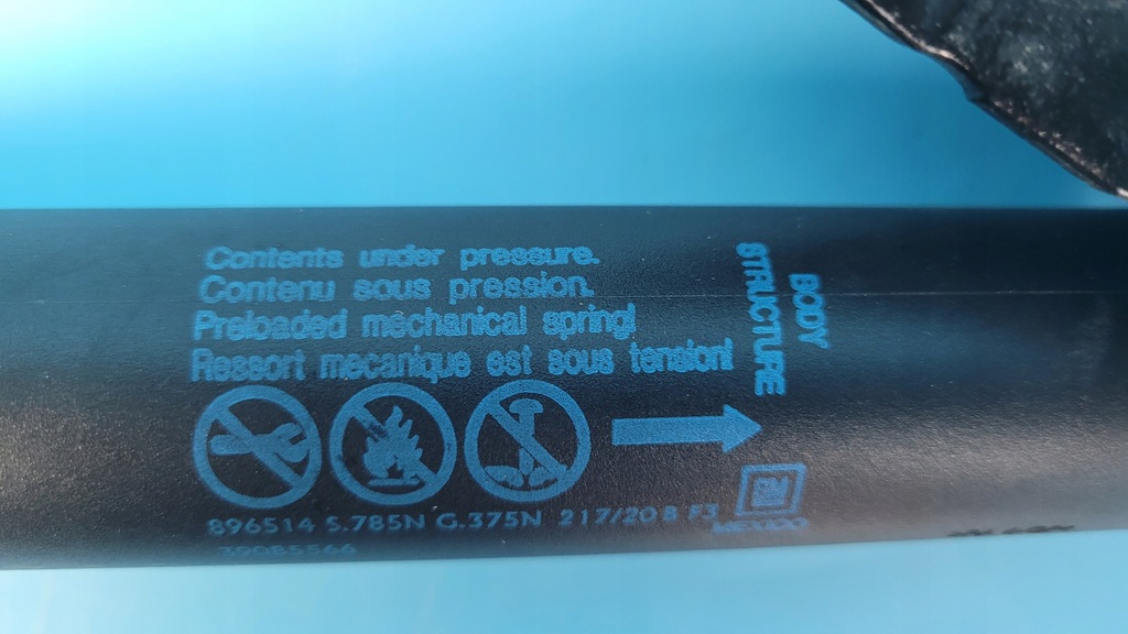 фото №11, Opel insignia b gsi привод амортизатор задний крышки 39085566