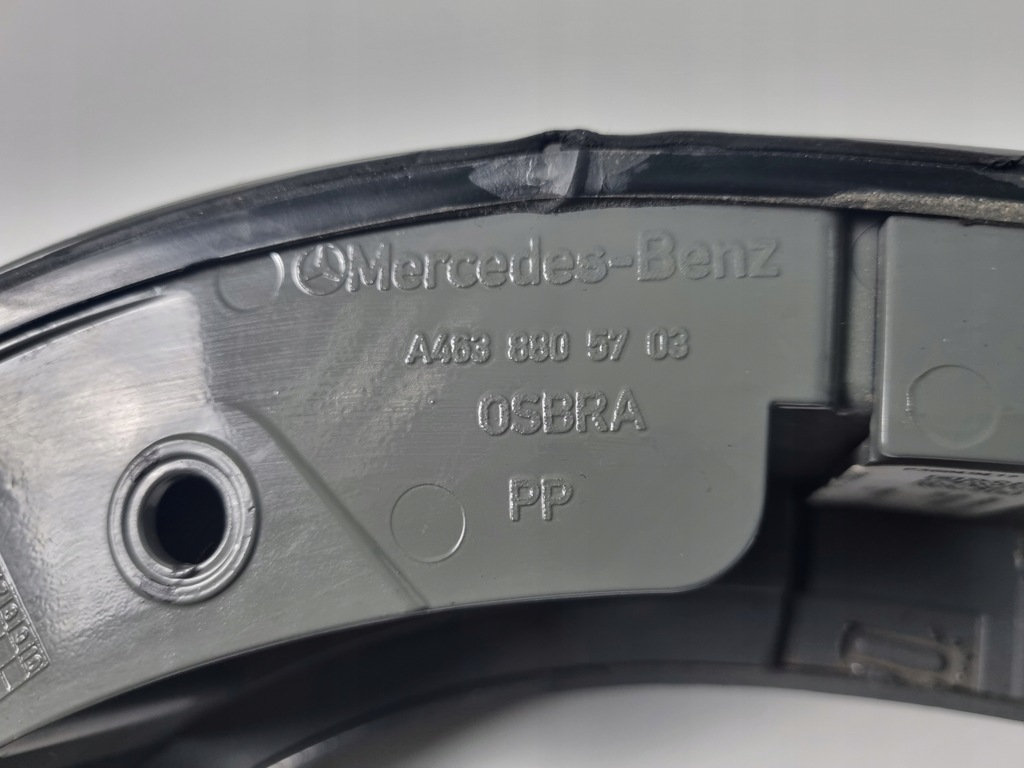 фото №10, Mercedes g klasa amg w463 молдинг накладка крила ліва задня a4638805703