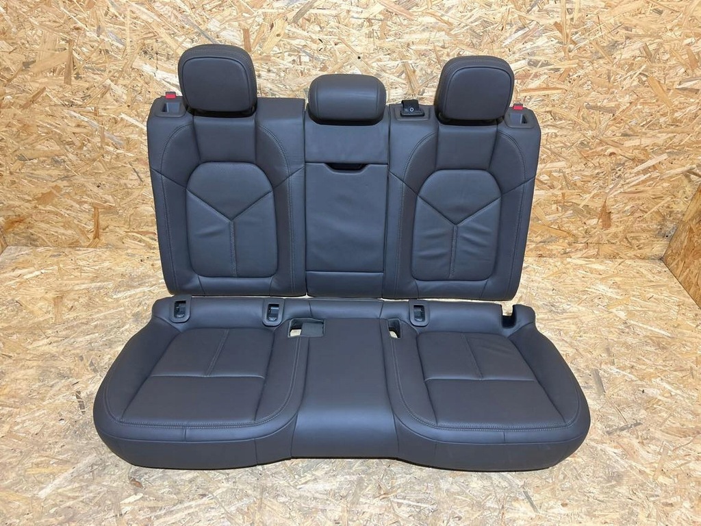 фото №9, Porsche macan lift середина салон сидіння заднє сидіння обшивки шкіра