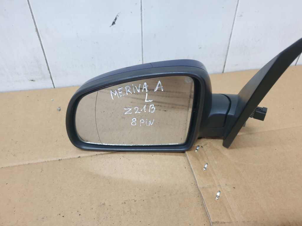 фото №1, Зеркало левая электрический opel meriva 8pin z21b