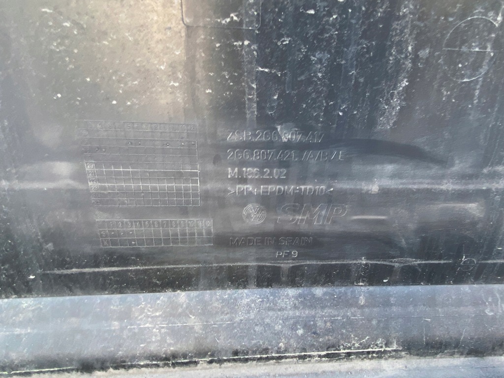 фото №9, Volkswagen polo vi 6 бампер задний задняя 2g6807421