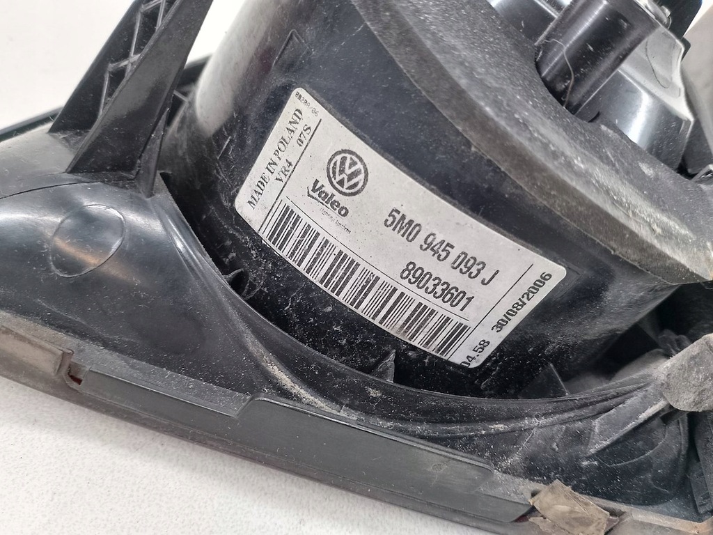 фото №7, Лампи комплект w кришка vw golf plus 5m0945094j 5m0945093j