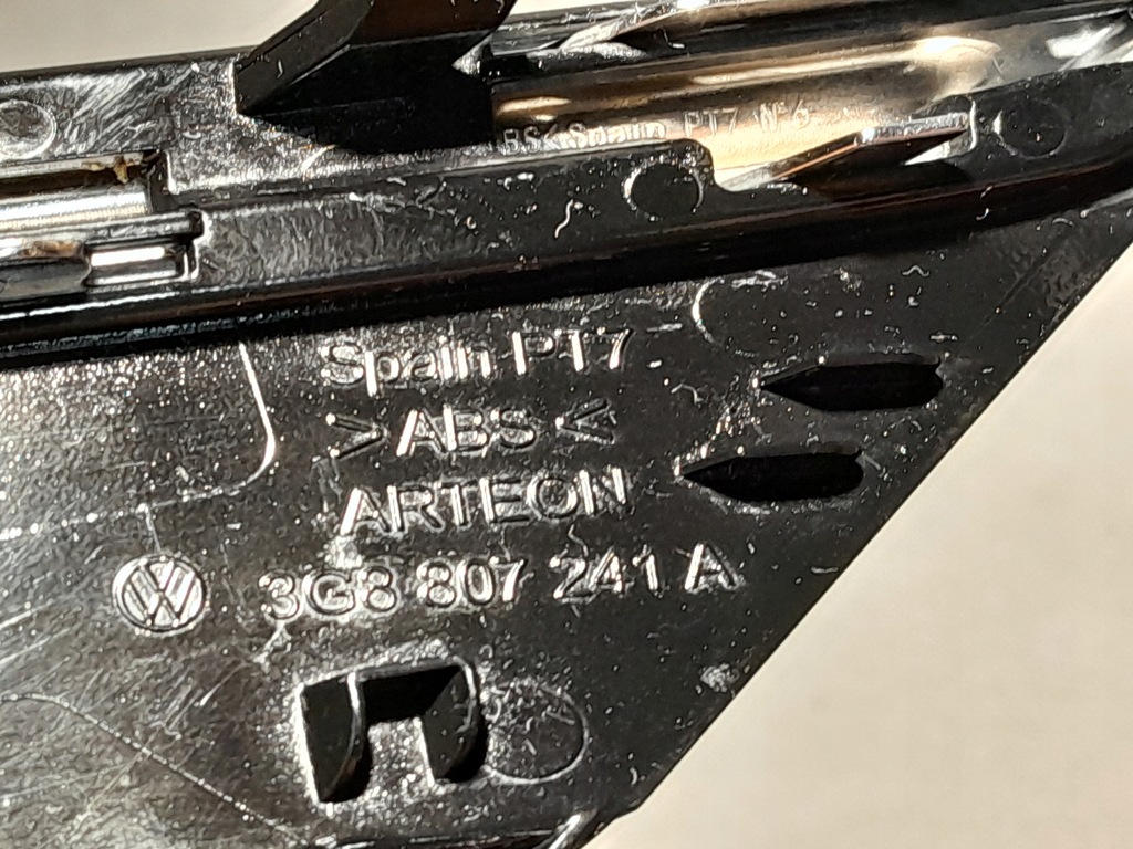 фото №5, Vw arteon r-line lift заглушка фаркоп решітка 3g8807241a