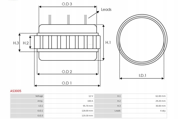 фото №3, Обмотка генератора as-pl