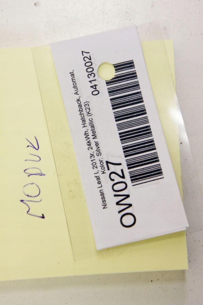 фото №5, Ow027 nissan leaf i ze0 бортовой компьютер двигателя