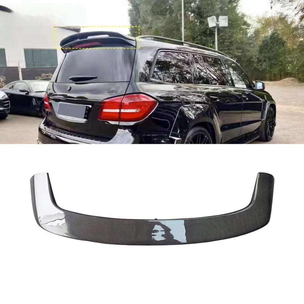 фото №12, Mercedes gls x166 brabus накладки карбон перед задня спойлер