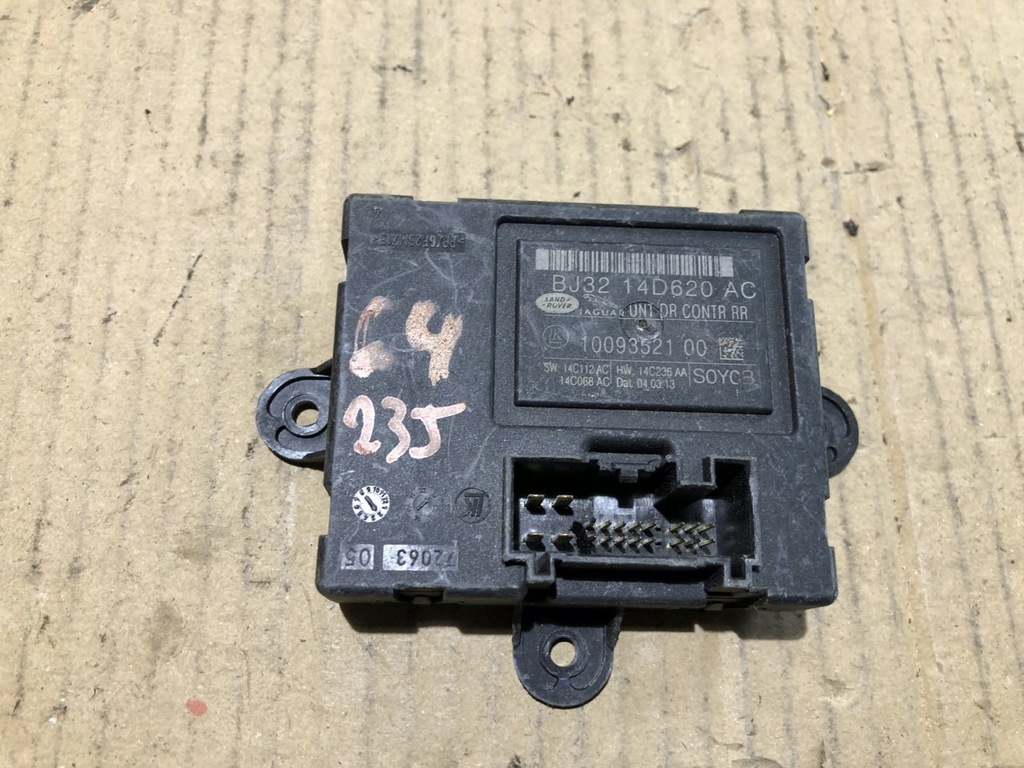 фото №1, Модуль двері range rover evoque bj32-14d620-ac