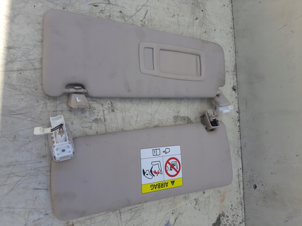 фото №1, Защита солнцезащитная правая левая комплект козырёк bmw f30 f31