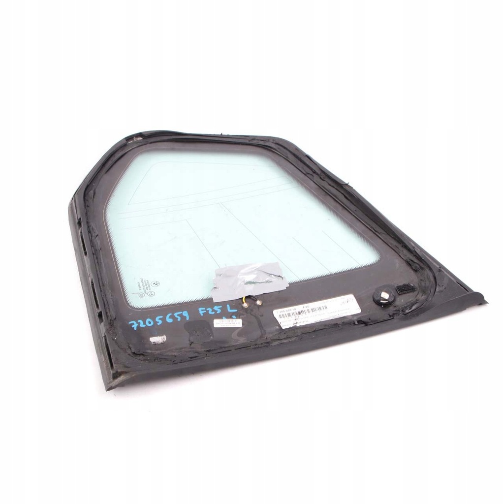 фото №12, Стекло bmw x3 f25 боковая сталь задняя левая as2 зелёный 7205659