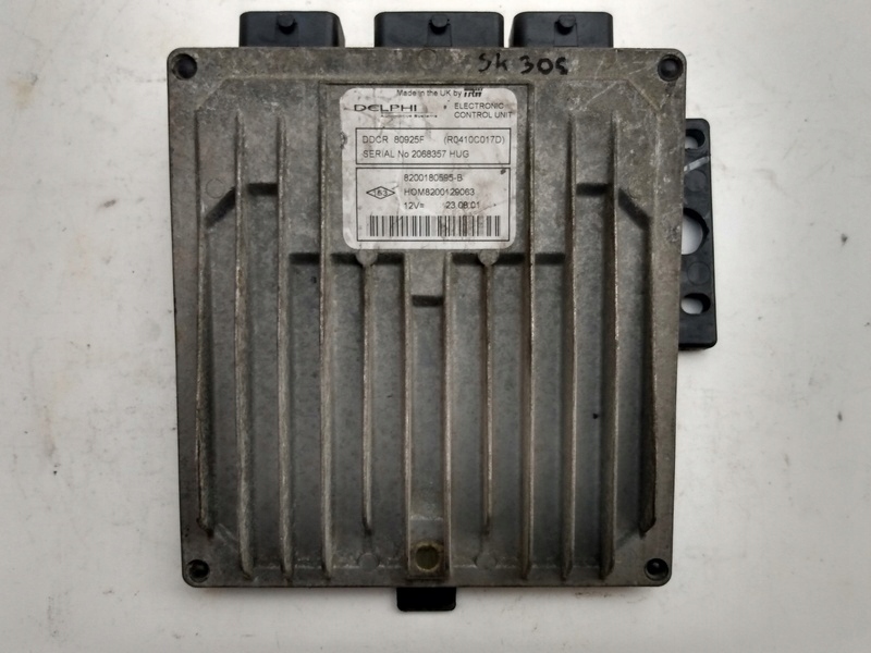 фото №3, Блок управления двигателя 8200180595b renault megane 2 1,5
