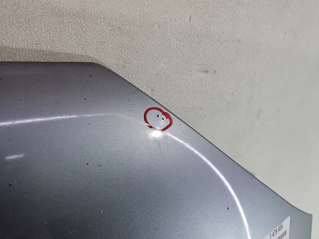 фото №9, Капот передняя opel corsa c серебристый z163