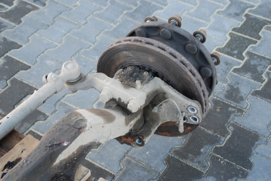 фото №6, Передняя балка подвеска oś daf xf 105