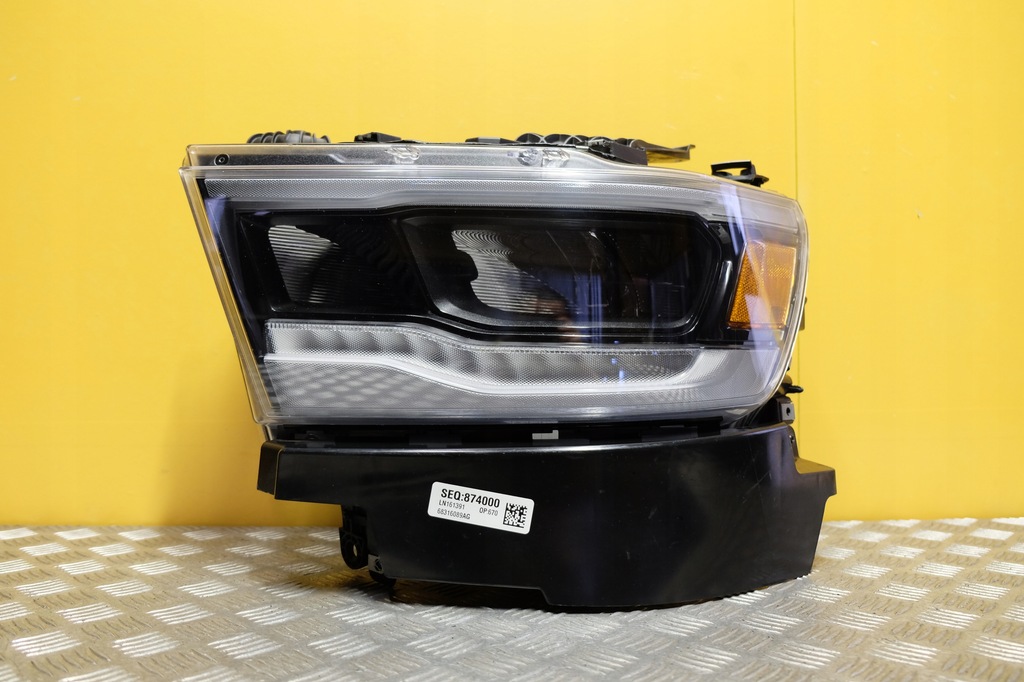 фото №1, Dodge ram 1500 2019- фара лампа mid led black ліва usa