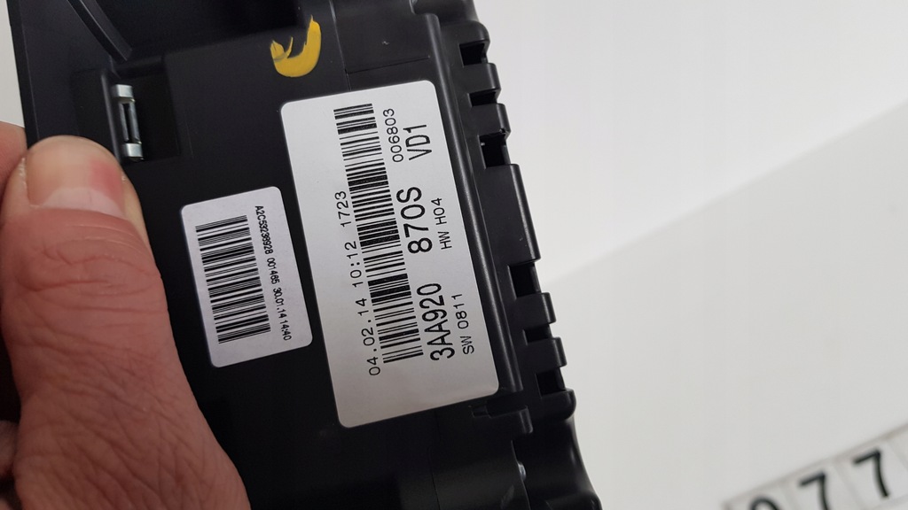 фото №4, Счетчик приборы vw passat b7 3aa920870s