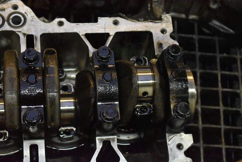 фото №10, Блок dół двигателя wał 1nd toyota yaris 1 i 1.4 d-4d 75 km lift 03-05