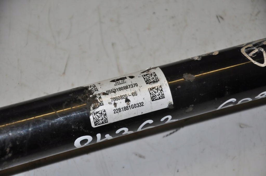 фото №5, Wał приводной bmw ix3 2023 с задний po правой 7560820