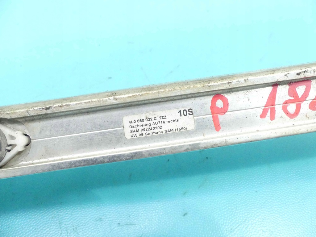 фото №12, Рейлинги kpl левый правый хром audi q7 i 4l