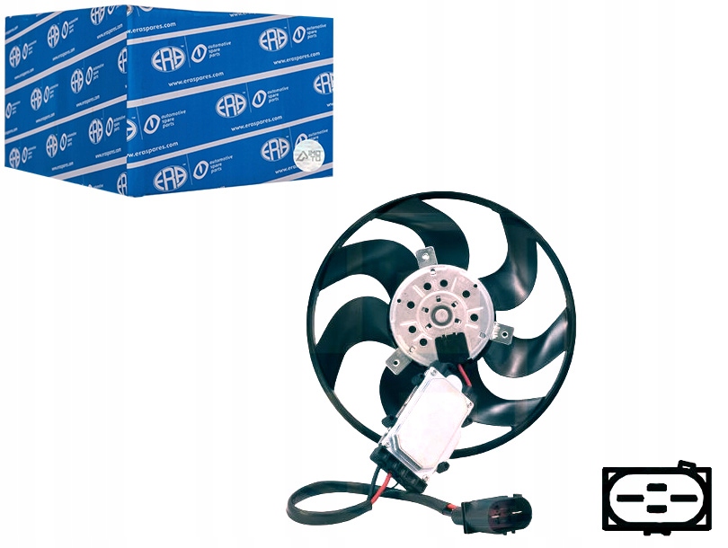 фото №1, Era 352118 вентилятор, охлаждение двигателя