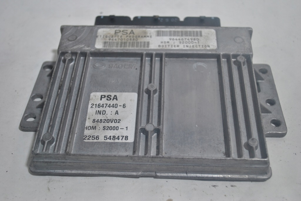 фото №6, Бортовий комп'ютер двигуна citroen c5 1.8 бензин 9644674980 9647010880