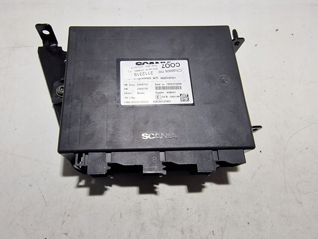фото №1, Блок управления модуль координатор coo7 scania r 2309733 2428992