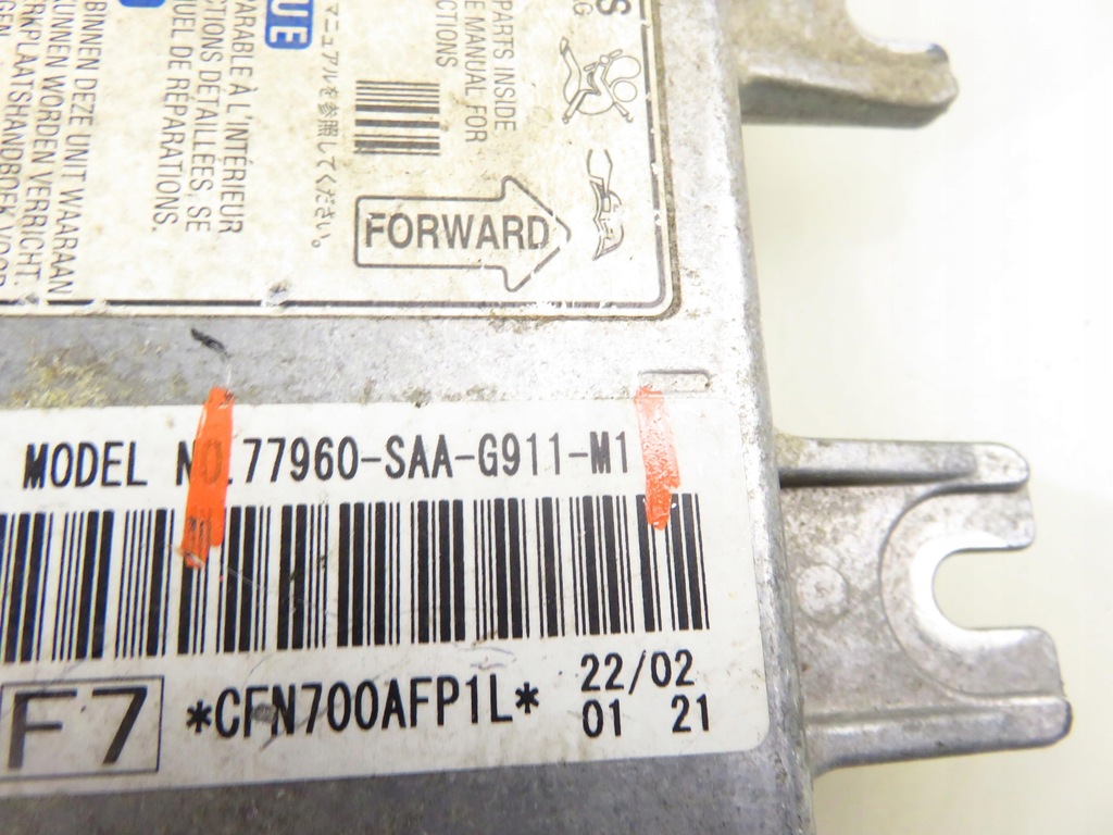 фото №7, Модуль подушка безопасности honda jazz ii 77960saag911m1