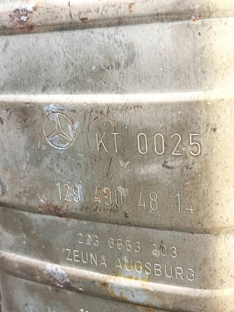 Каталізатор mercedes-benz sl r129 a1294904714 30033414 6.0l 290kw 1998 Ціна