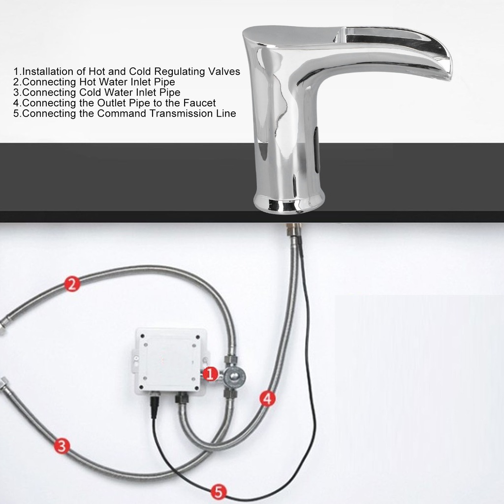 фото №15, Аккумулятор zlewozmywakowa do łazienki g1/2 cala с gwintem męskim, серебристая, w