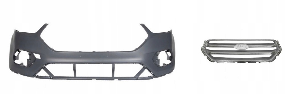 фото №1, Бампер перед ford kuga escape mk2 lift