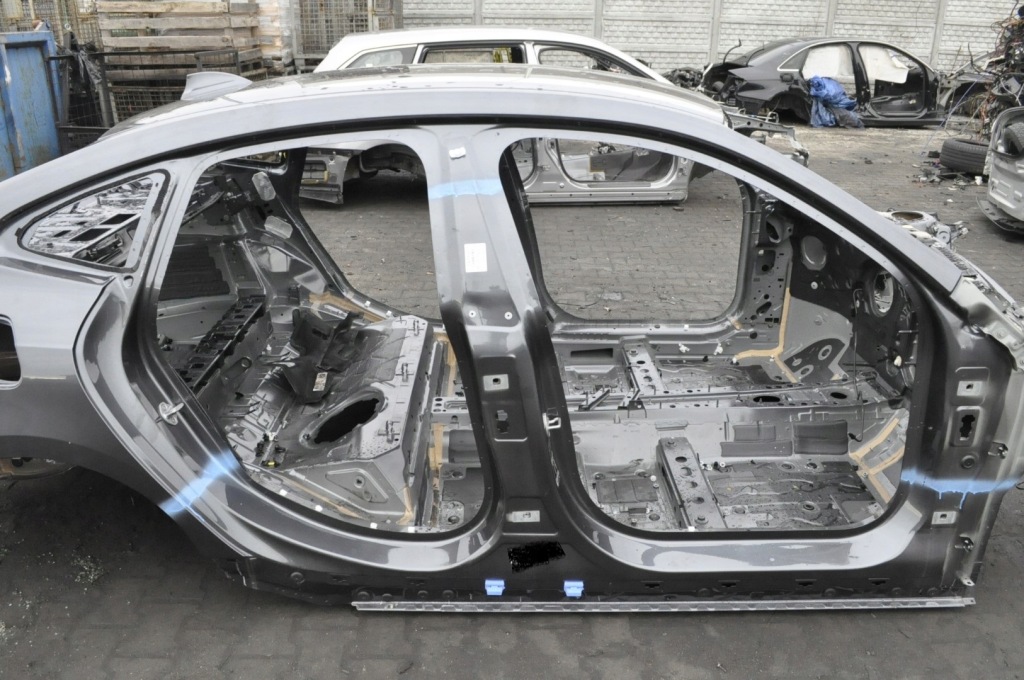 фото №1, Bmw 2 f44 gran coupe блок двигателя порог правый полный длинный