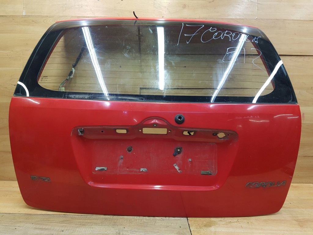 фото №1, Кришка багажника багажника задня скло toyota corolla ix e12 kombi