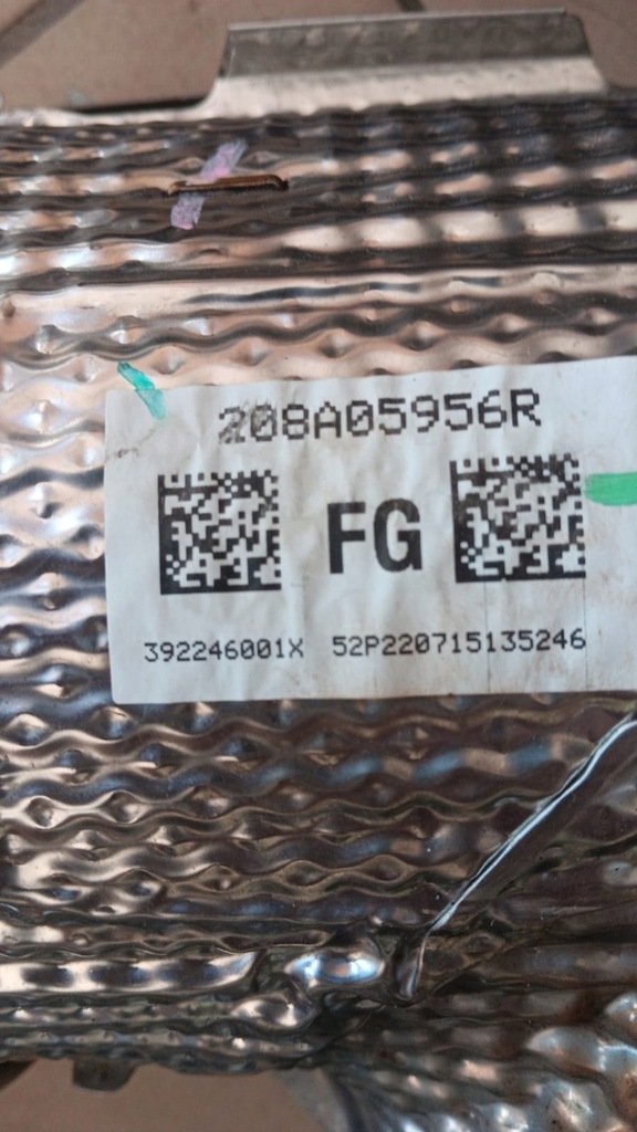 фото №5, Фільтр dpf каталізатор renault austral 208a05956r jak новий пробіг 20 km