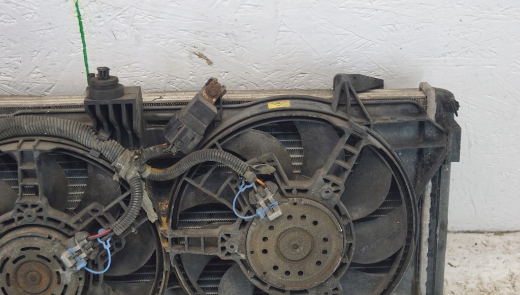 фото №10, Fiat doblo i 1.9d комплект радиатор вентиляторы