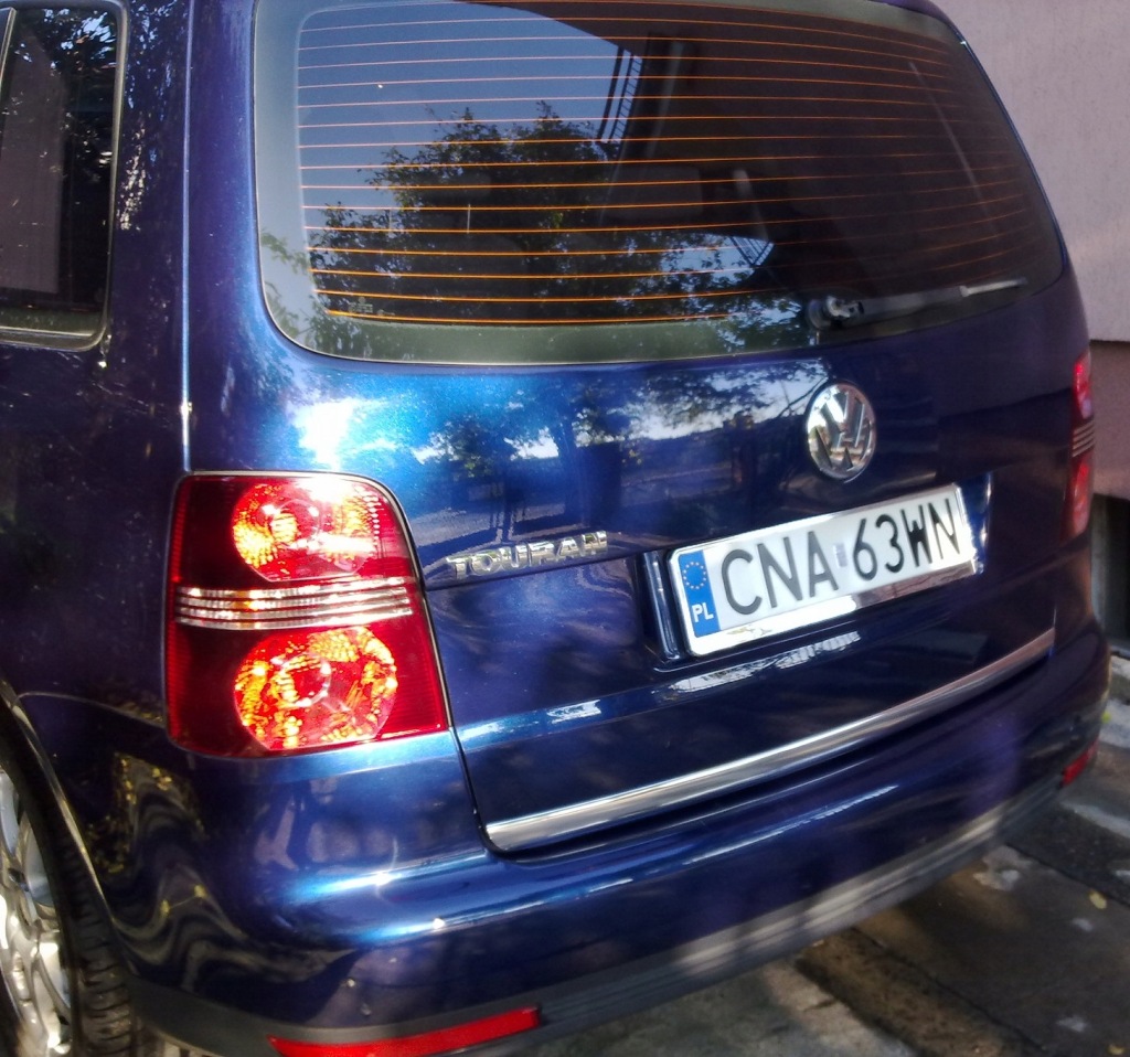 Vw touran 1t1 1t2 - молдинг хром крышка багажника тюнинг Цена