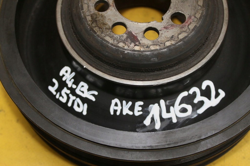 фото №6, Шків колінчастого вала a4 b6 2.5tdi 059105251m